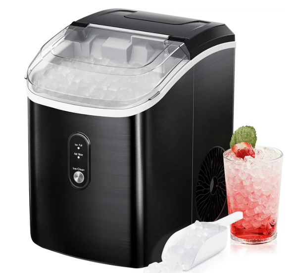 Rent to own Insignia™ - 33 Lb. Portable Icemaker with Auto Shut-Off -  Stainless Steel