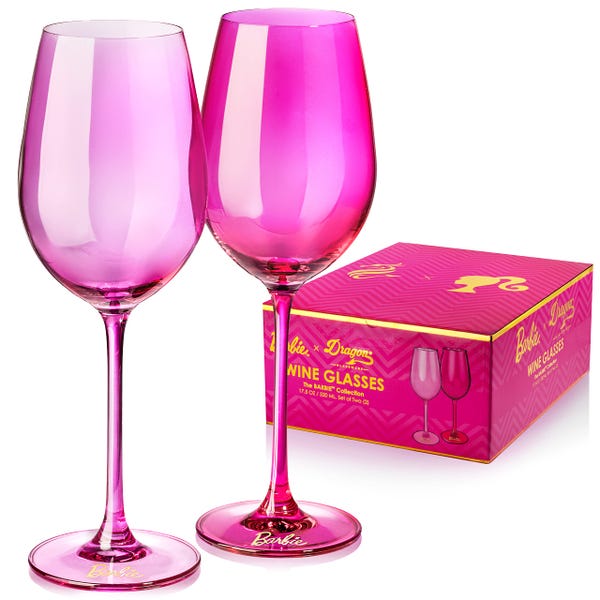 Dragon Glassware x Barbie Kieliszki do wina
