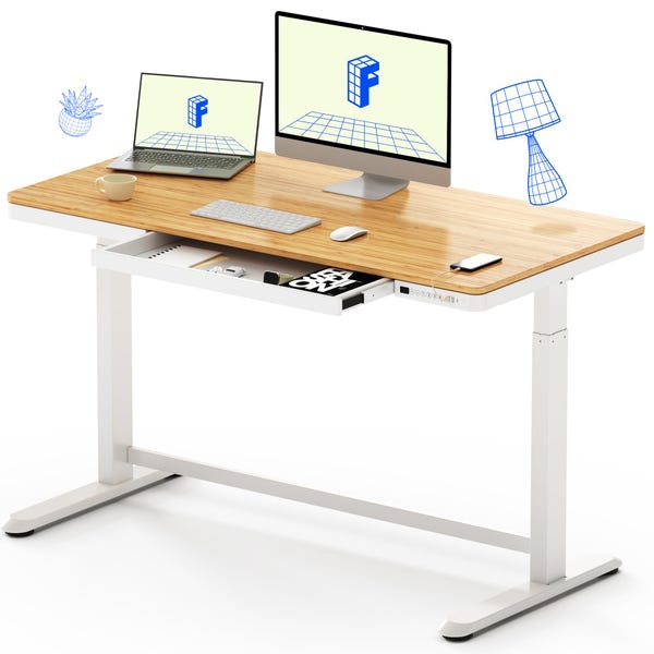 The largest Flexispot Adjustable Standing Desk you can buy is currently 30%  off - CNET