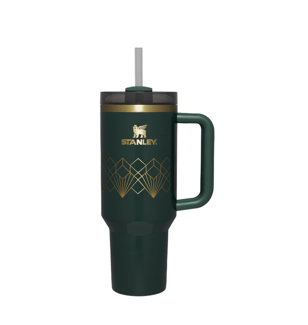 Stanley 40 oz. Quencher H2.0 FlowState Tumbler, Pine Green