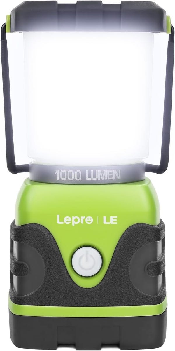 Cascade Mountain Tech 1000 Lumen Large Rechargeable Lantern